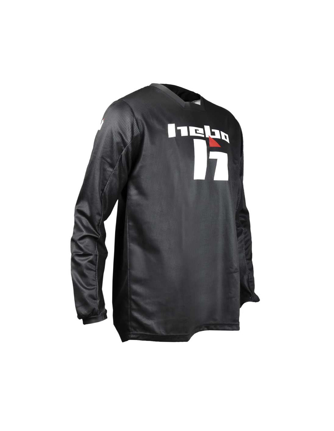 CAMISETA MX SCRATCH II HEBO חולצת שטח שחורה